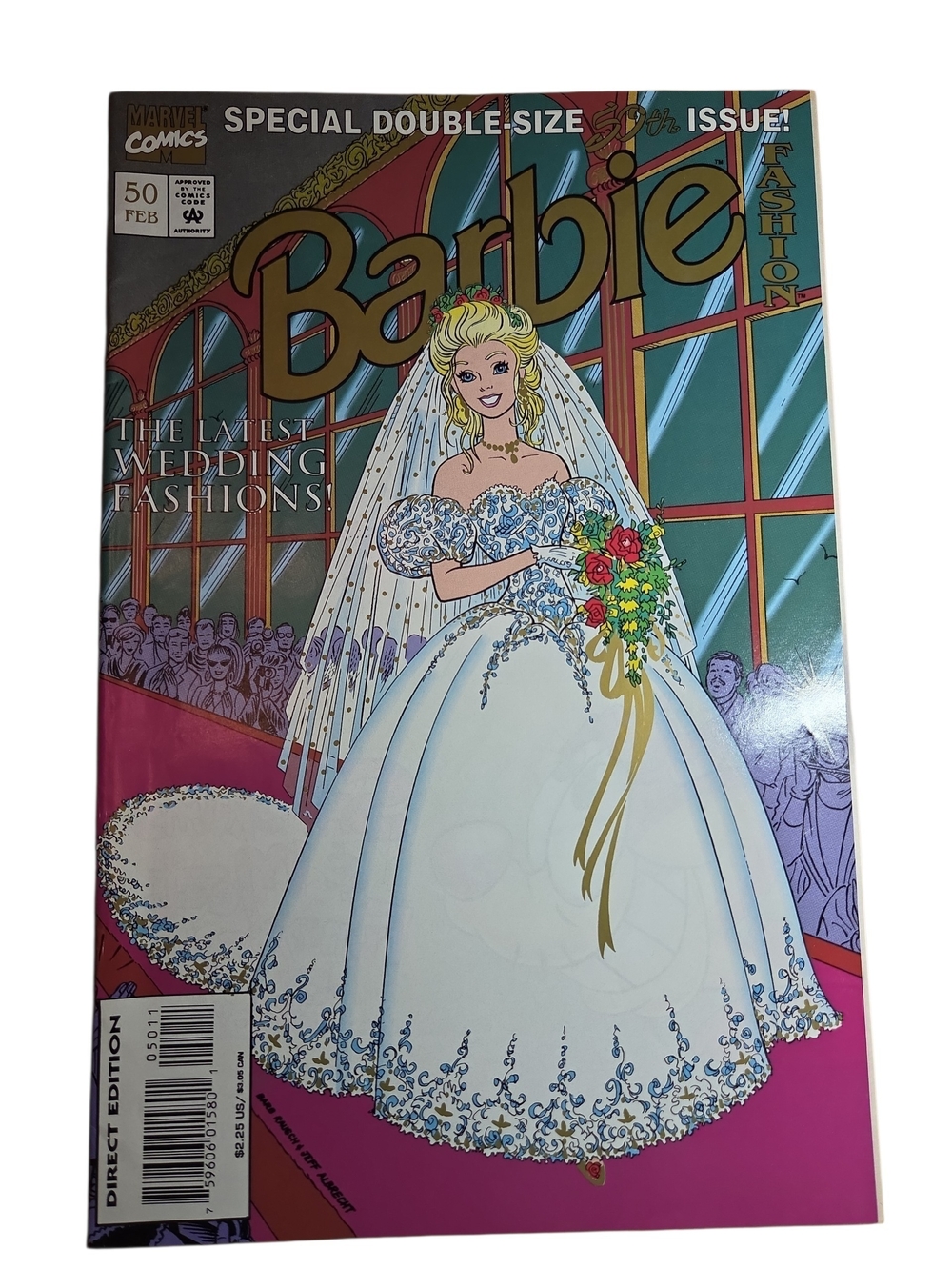 1995 Barbie Fashion Marvel Comics Volume #1 Issue #50 Special Double Size Comic
